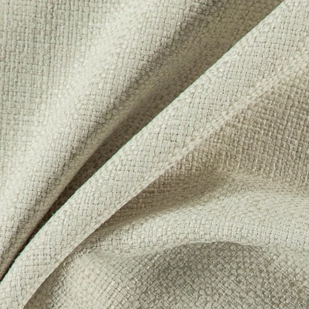 Photo of the fabric Domo Hemp swatch by Zepel. Use for Curtains, Upholstery, Accessory, Top of Bed. Style of Plain, Texture