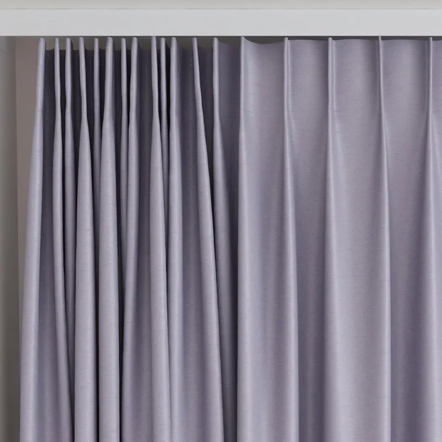 Photo of the fabric Silk Road Opal swatch by James Dunlop Essentials. Use for Curtains, Accessory. Style of Plain, Texture