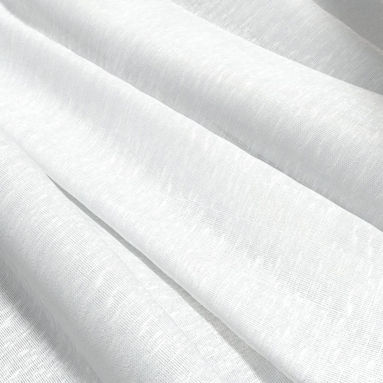 Photo of the fabric Axis FR Chalk swatch by James Dunlop Essentials. Use for Sheer Curtains. Style of Plain, Sheer