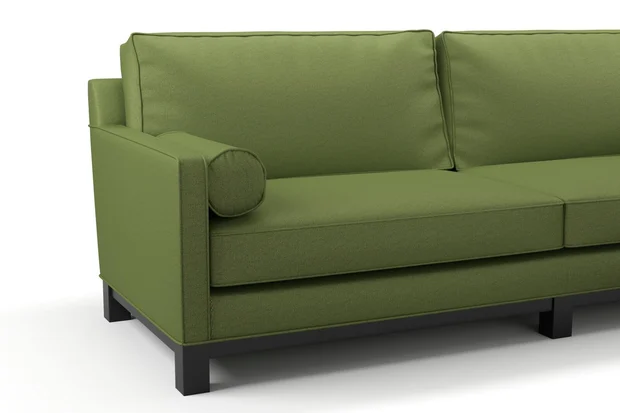 Photo of the fabric Upstage Hedge swatch by James Dunlop FibreGuard. Use for Upholstery, Accessory. Style of Plain, Texture