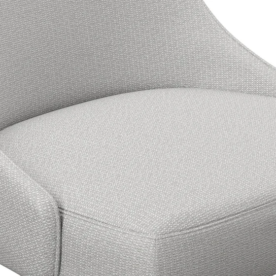 Photo of the fabric Exceed Silver swatch by James Dunlop FibreGuard. Use for Upholstery, Accessory. Style of Plain, Texture