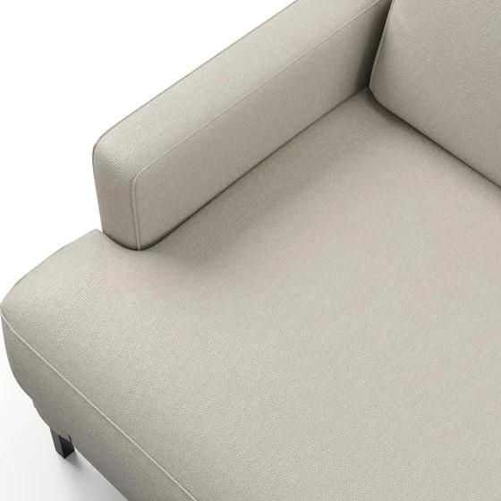 Photo of the fabric Pueblo Driftwood swatch by Mokum. Use for Upholstery, Accessory. Style of Plain, Texture