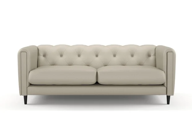 Photo of the fabric Soho Concrete swatch by James Dunlop. Use for Curtains, Upholstery, Accessory. Style of Plain, Texture