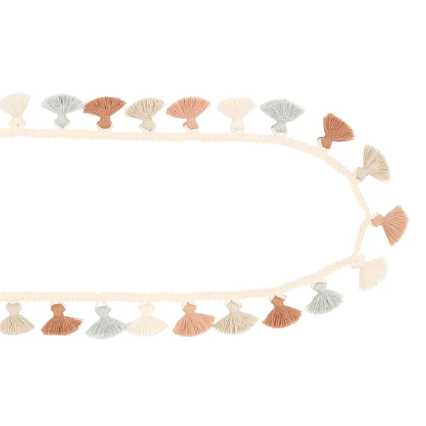 Photo of the fabric Tufty Braid Vnt84 10 swatch by Villa Nova. Use for Trim