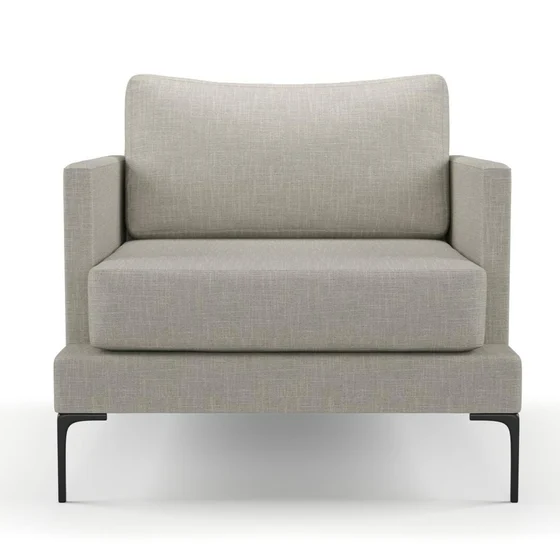 Photo of the fabric Sahel Stone swatch by Mokum. Use for Upholstery, Accessory. Style of Plain, Texture