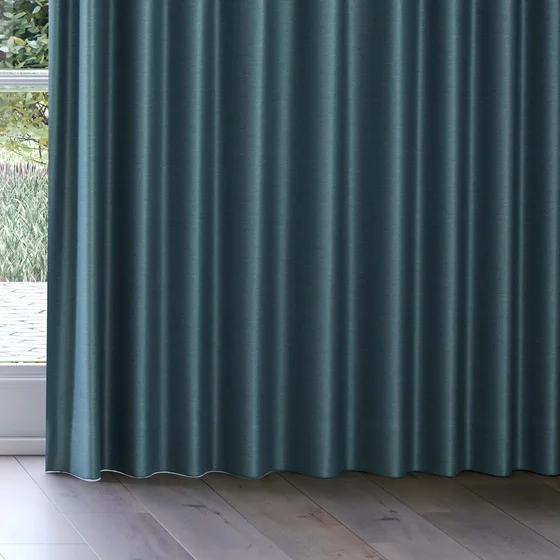 Photo of the fabric Provence Spa swatch by James Dunlop Essentials. Use for Curtains, Upholstery, Accessory, Top of Bed. Style of Plain, Texture