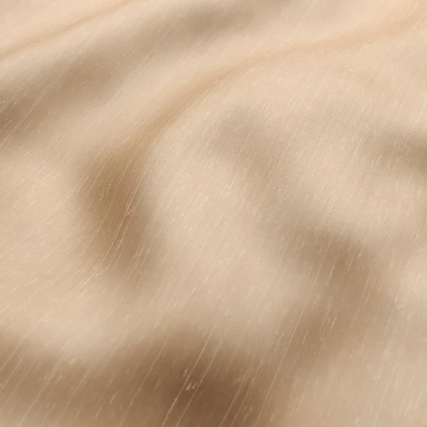 Photo of the fabric Silky Peach swatch by Zepel. Use for Curtains, Accessory, Top of Bed. Style of Plain, Texture