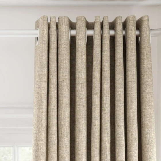Photo of the fabric Dryland Raffia swatch by James Dunlop Essentials. Use for Curtains, Accessory. Style of Plain, Texture