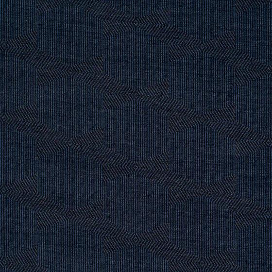 Photo of the fabric Graham After Midnight swatch by James Dunlop. Use for Upholstery, Accessory. Style of Geometric