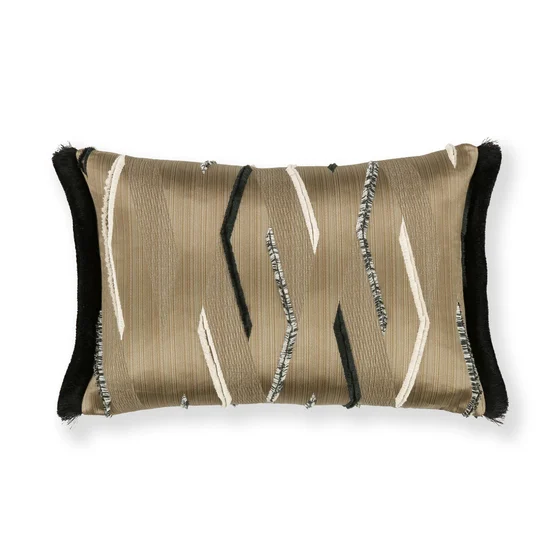 Photo of the fabric Zaida Cushion Case 60X40 Rbx181 02 swatch by Black Edition. Use for Cushion Cover