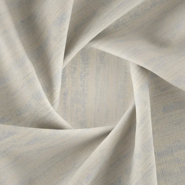 Photo of the fabric Stripia Gull swatch by Zepel. Use for Curtains, Accessory, Top of Bed. Style of Abstract, Jacquard