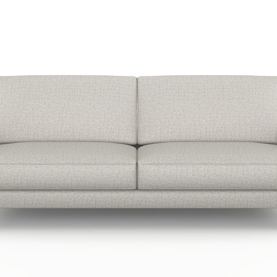 Photo of the fabric Strata Silver swatch by Mokum. Use for Upholstery, Accessory. Style of Plain, Texture