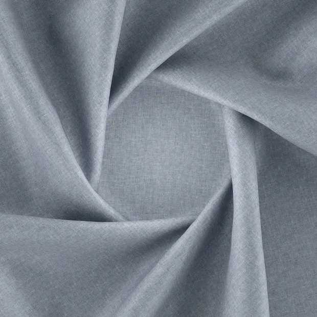 Photo of the fabric Naturama Aluminium swatch by Zepel FibreGuard. Use for Curtains, Upholstery, Accessory, Top of Bed. Style of Plain, Texture