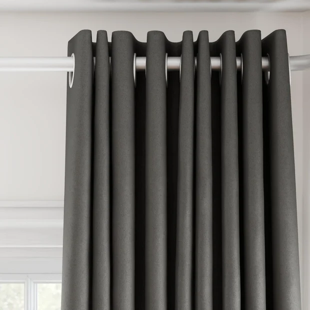 Photo of the fabric Urban Ash swatch by James Dunlop. Use for Curtains, Upholstery, Accessory. Style of Plain, Texture