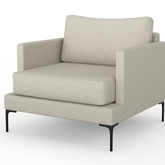 Photo of the fabric Grain Feather swatch by Mokum. Use for Upholstery, Accessory, Top of Bed. Style of Plain, Texture