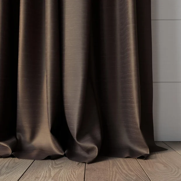 Photo of the fabric Luxe Pinecone swatch by James Dunlop Essentials. Use for Curtains, Accessory, Top of Bed. Style of Plain, Texture