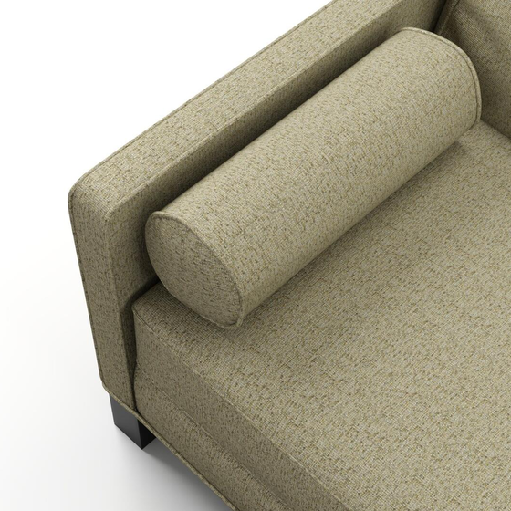 Photo of the fabric Omni Swamp swatch by James Dunlop FibreGuard. Use for Upholstery, Accessory, Top of Bed. Style of Plain, Texture