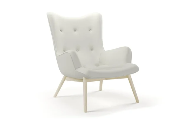 Photo of the fabric Sit Out Greige swatch by James Dunlop FibreGuard. Use for Upholstery, Accessory. Style of Plain, Taffeta