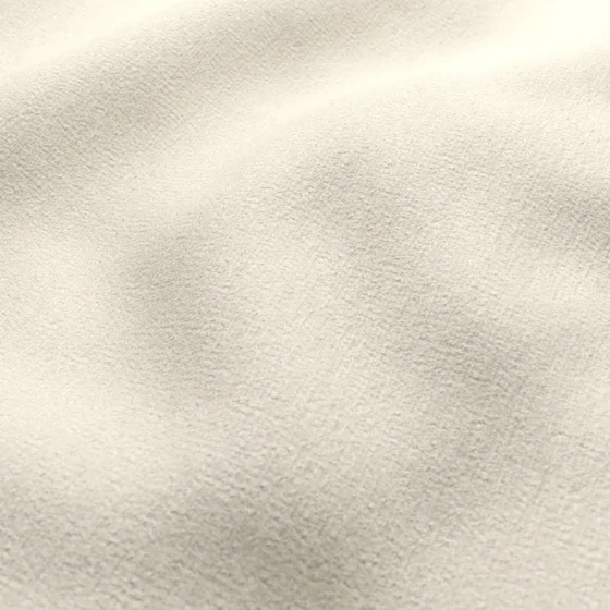 Photo of the fabric Cottage Bone swatch by Zepel. Use for Upholstery, Accessory, Top of Bed. Style of Chenille, Plain