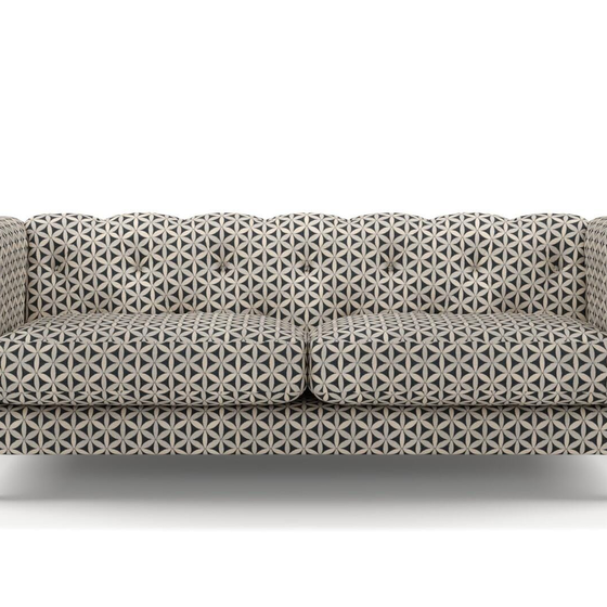 Photo of the fabric Tapa Newsprint swatch by James Dunlop. Use for Upholstery, Accessory. Style of Geometric