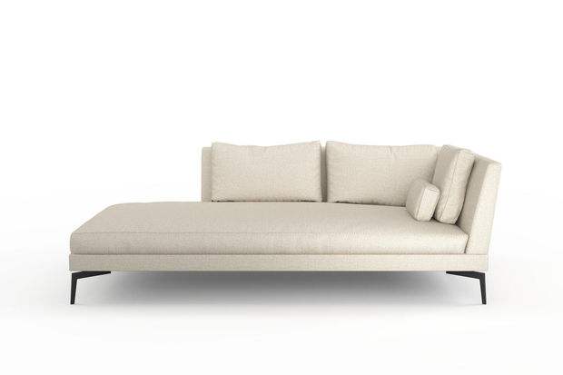 Photo of the fabric Strata Whisper Pink swatch by Mokum. Use for Upholstery, Accessory. Style of Plain, Texture