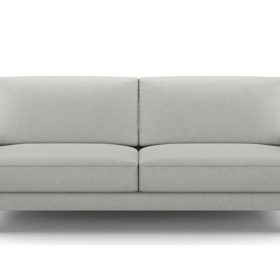 Photo of the fabric Prato Fog swatch by Mokum. Use for Upholstery, Accessory. Style of Plain, Texture