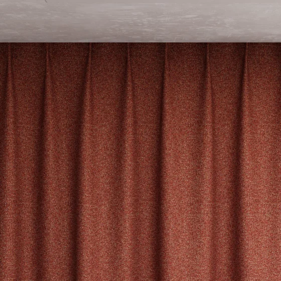 Photo of the fabric Bora Bora Spice swatch by Mokum FibreGuard. Use for Curtains, Upholstery, Accessory. Style of Plain, Texture