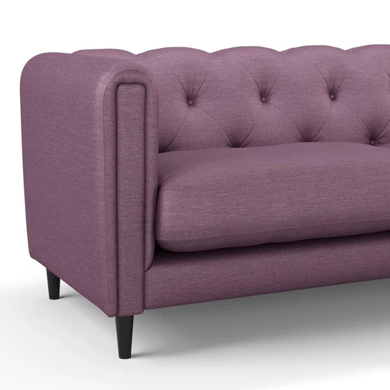 Photo of the fabric Provence Parma swatch by James Dunlop Essentials. Use for Curtains, Upholstery, Accessory, Top of Bed. Style of Plain, Texture
