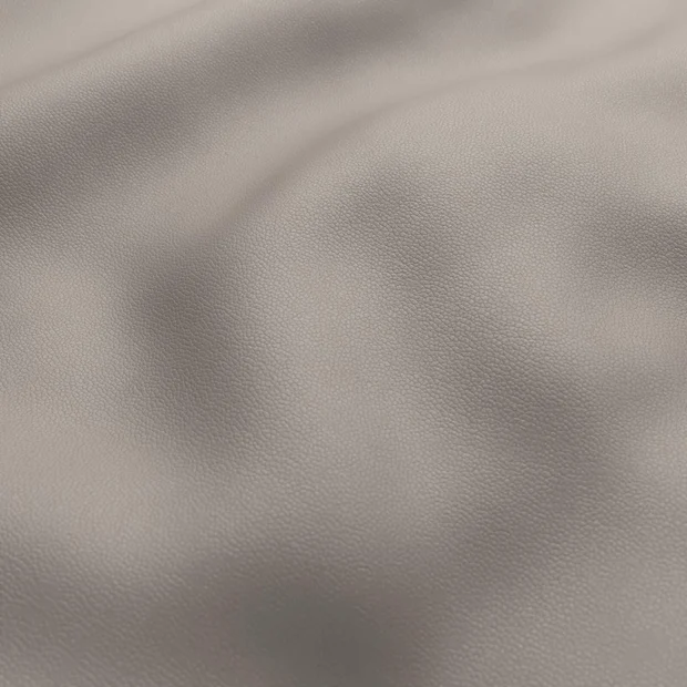 Photo of the fabric Integra Otter swatch by Zepel. Use for Upholstery, Accessory, Top of Bed. Style of Leather And Vinyl, Plain