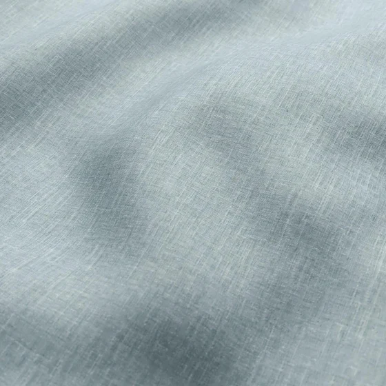 Photo of the fabric Tonto Spa swatch by Zepel. Use for Curtains, Upholstery Light Duty, Accessory, Top of Bed. Style of Plain, Taffeta