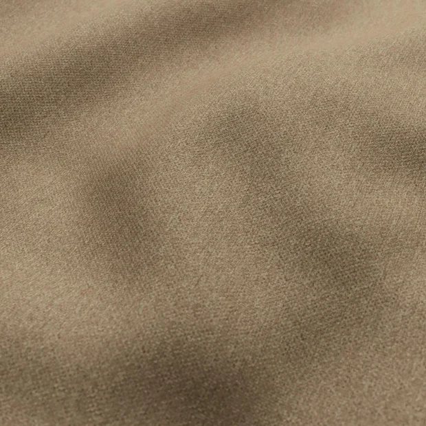 Photo of the fabric Devon Nut swatch by Zepel. Use for Upholstery, Accessory, Top of Bed. Style of Plain, Texture