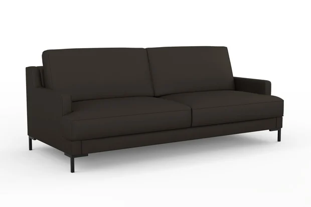 Photo of the fabric Eternal Clove swatch by Mokum. Use for Curtains, Upholstery, Accessory. Style of Plain, Texture