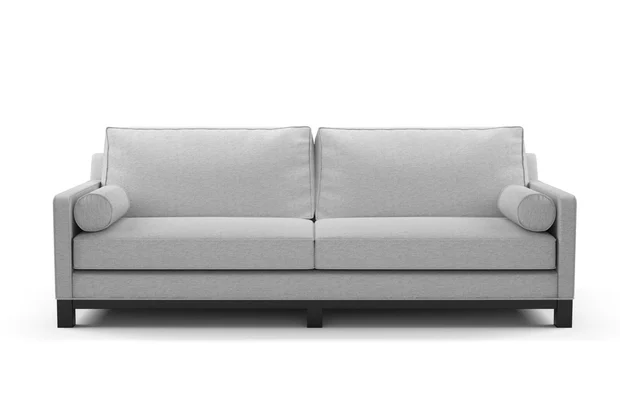 Photo of the fabric Newport Silver swatch by James Dunlop. Use for Upholstery, Accessory. Style of Plain