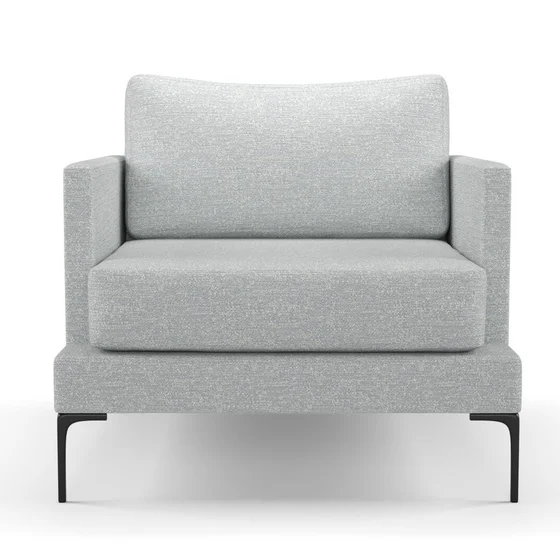 Photo of the fabric Elba Oyster swatch by Mokum. Use for Upholstery, Accessory. Style of Plain, Texture