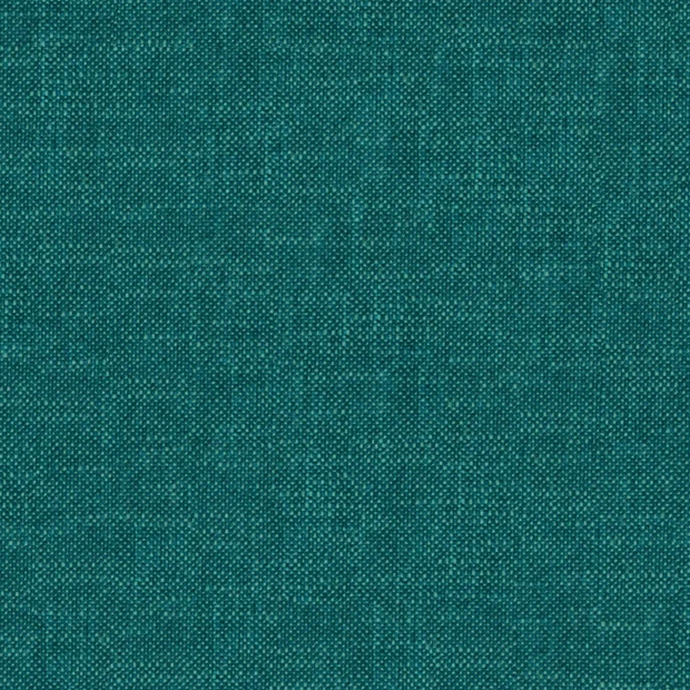 Photo of the fabric Rover Teal swatch by Zepel. Use for Curtains, Upholstery, Accessory, Top of Bed. Style of Chenille, Plain