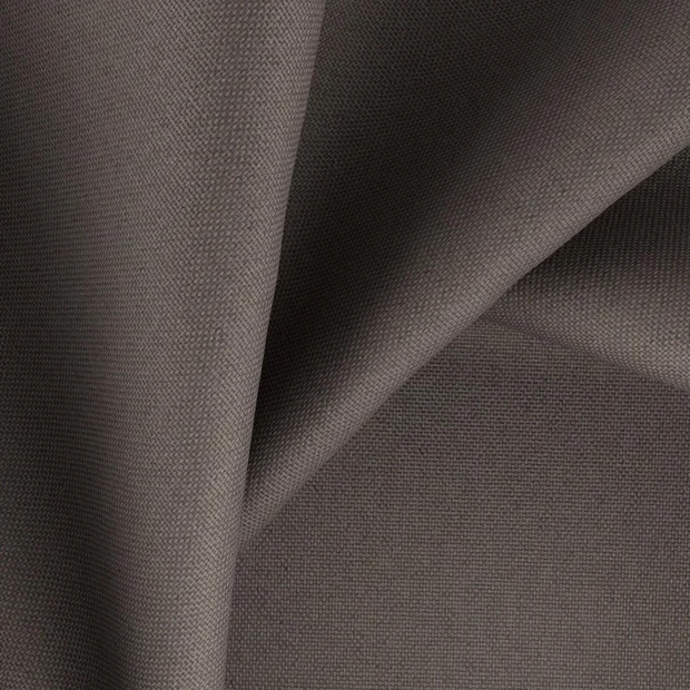 Photo of the fabric Woolskin Slate swatch by Zepel FibreGuard. Use for Curtains, Upholstery, Accessory, Top of Bed. Style of Plain, Taffeta