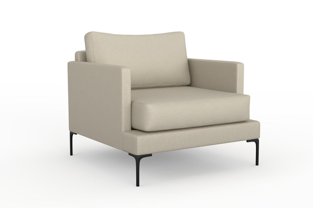 Photo of the fabric Epitome Jute swatch by Mokum. Use for Upholstery, Accessory. Style of Plain, Taffeta