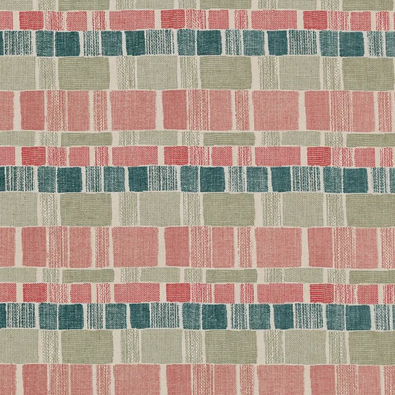 Photo of the fabric Maranta V3393 03 swatch by Villa Nova. Use for Curtains, Upholstery, Accessory. Style of Geometric