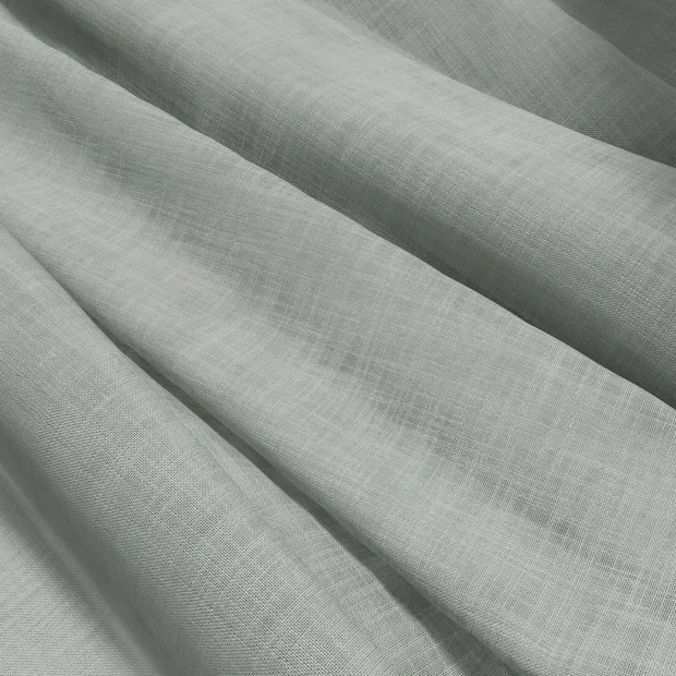 Photo of the fabric Coastal Surf swatch by James Dunlop Essentials. Use for Sheer Curtains. Style of Plain, Sheer