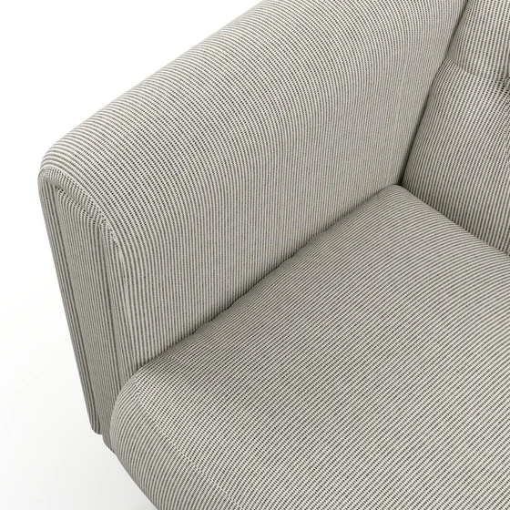Photo of the fabric Upstage Dice swatch by James Dunlop FibreGuard. Use for Upholstery, Accessory. Style of Plain, Texture