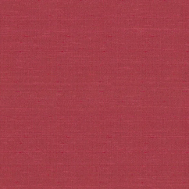 Photo of the fabric Silky Sangria swatch by Zepel. Use for Curtains, Accessory, Top of Bed. Style of Plain, Texture