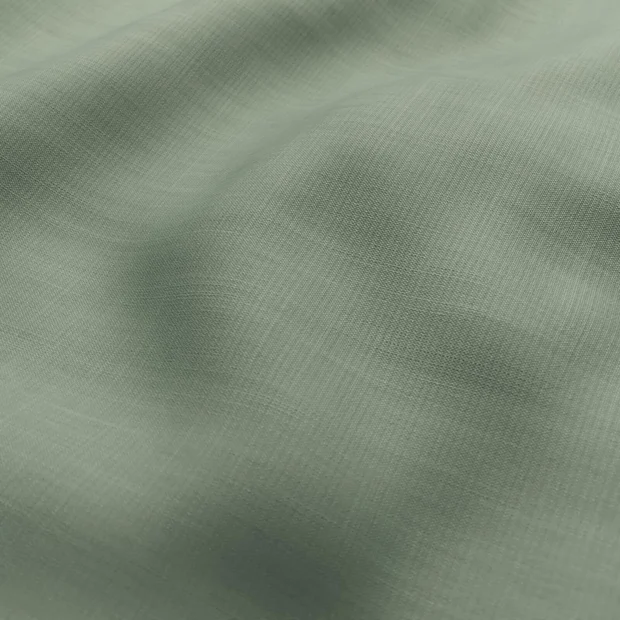 Photo of the fabric Lexicon Sage swatch by FR-One. Use for Curtains, Top of Bed. Style of Plain, Taffeta