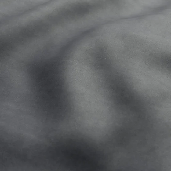 Photo of the fabric Poeme Slate swatch by Zepel. Use for Upholstery, Accessory. Style of Plain, Velvet