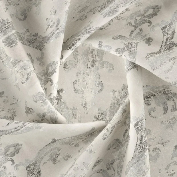 Photo of the fabric Congress Feather swatch by Zepel. Use for Curtains, Upholstery, Accessory, Top of Bed. Style of Traditional, Velvet