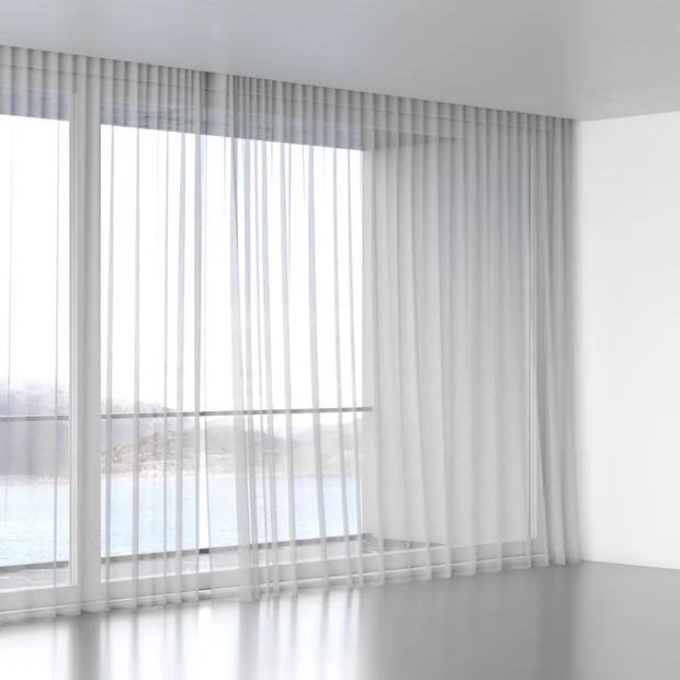Photo of the fabric Antipodes Schist swatch by James Dunlop. Use for Sheer Curtains. Style of Plain, Sheer