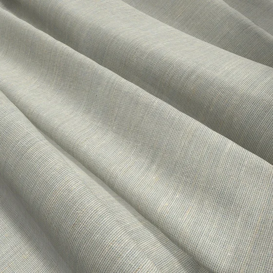 Photo of the fabric Antipodes Seafoam swatch by James Dunlop. Use for Sheer Curtains. Style of Plain, Sheer
