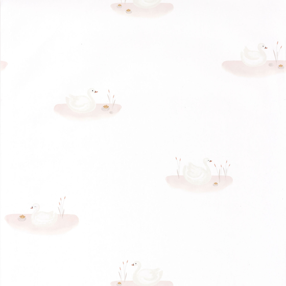 Photo of the fabric Leonie Wallpaper 8549 8549 42 51 swatch by Casadeco. Use for Wall Covering. Style of Childrens