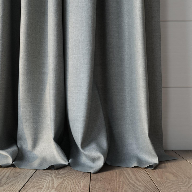 Photo of the fabric Keystone Iron swatch by James Dunlop FibreGuard. Use for Curtains, Upholstery, Accessory, Top of Bed. Style of Plain, Texture