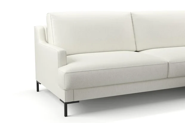 Photo of the fabric Prato Magnolia swatch by Mokum. Use for Upholstery, Accessory. Style of Plain, Texture