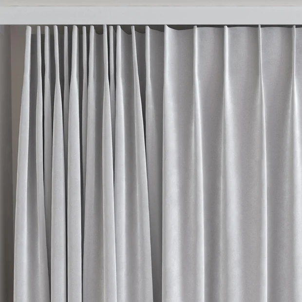 Photo of the fabric Vienna Crystal swatch by James Dunlop. Use for Curtains, Upholstery, Accessory. Style of Plain, Velvet
